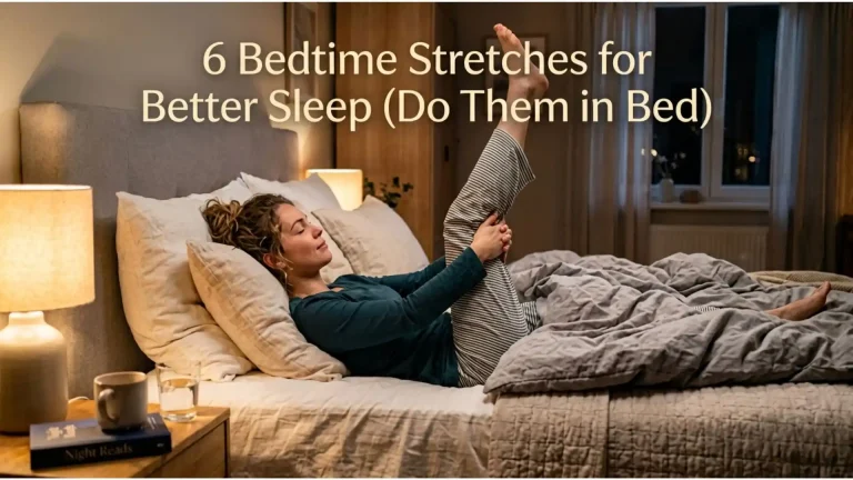 6 Bedtime Stretches for Better Sleep (Do Them in Bed)