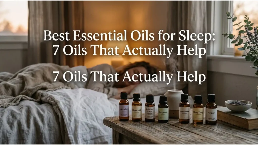 Best Essential Oils for Sleep 7 Oils That Actually Help