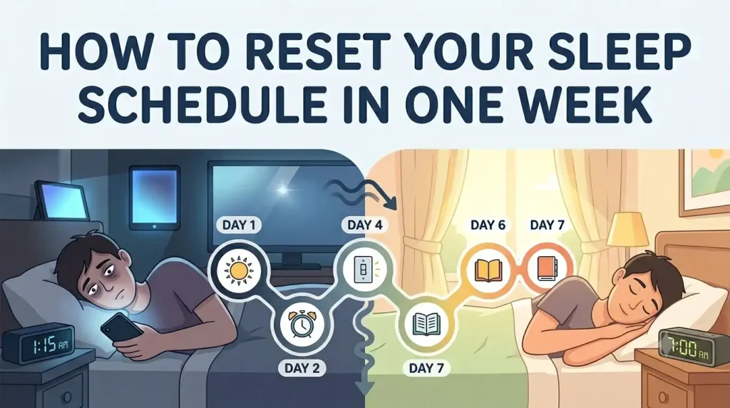 How to Reset Your Sleep Schedule in One Week