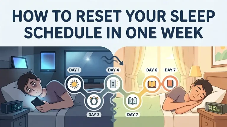 How to Reset Your Sleep Schedule in One Week