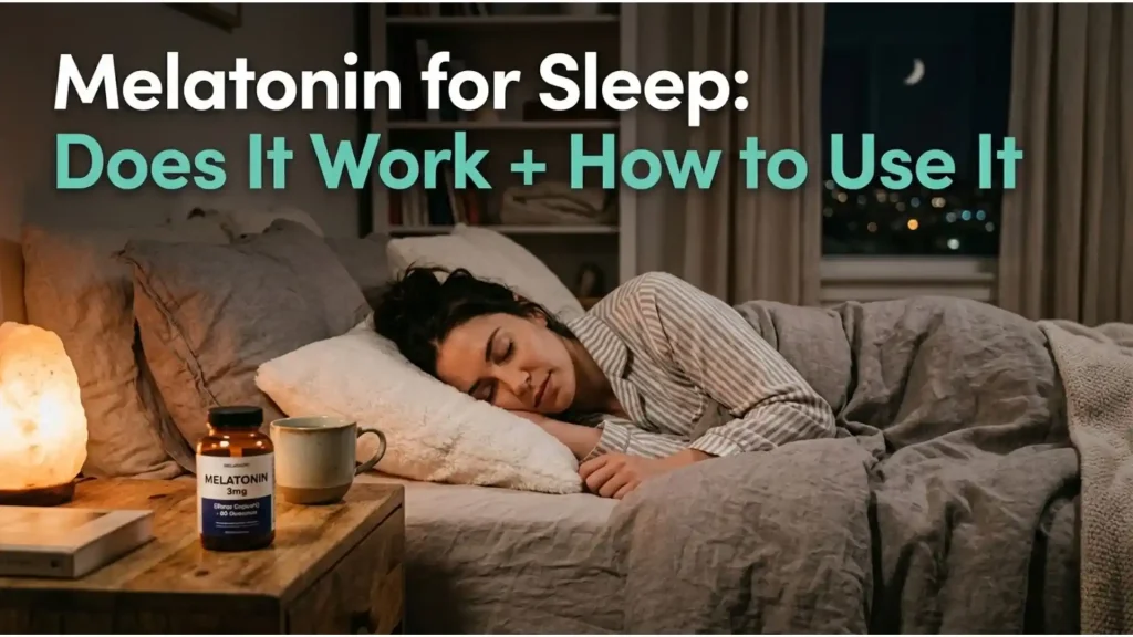 Melatonin for Sleep Does It Work How to Use It