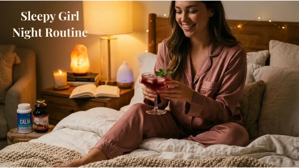 Sleepy Girl Night Routine