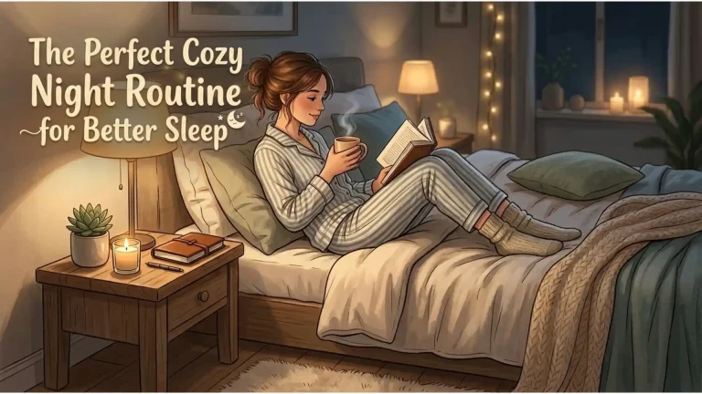 The Perfect Cozy Night Routine for Better Sleep