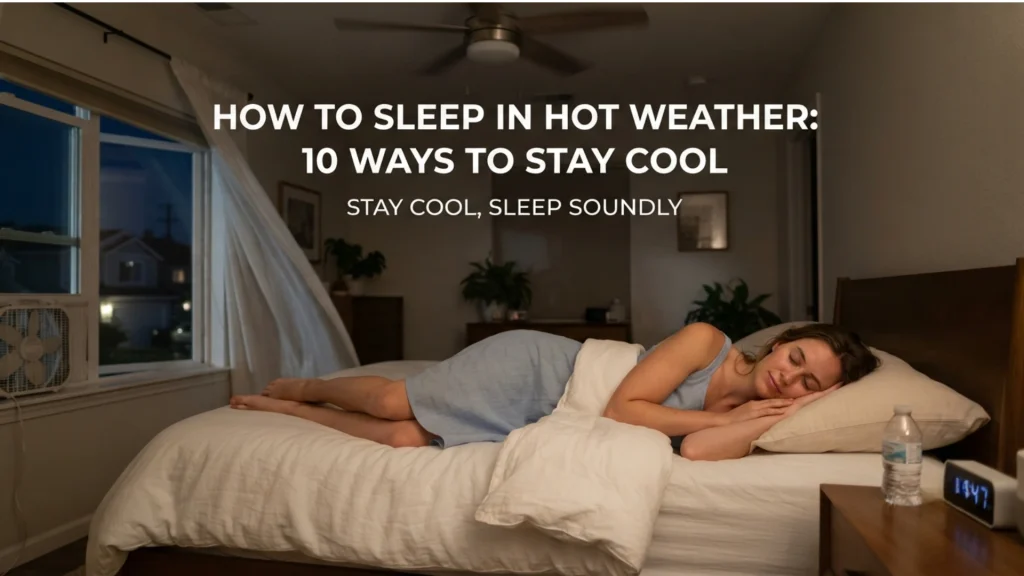 How to Sleep in Hot Weather: 10 Ways to Stay Cool