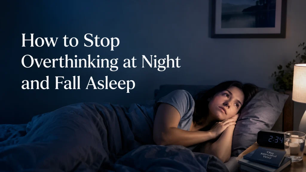 How to Stop Overthinking at Night and Fall Asleep