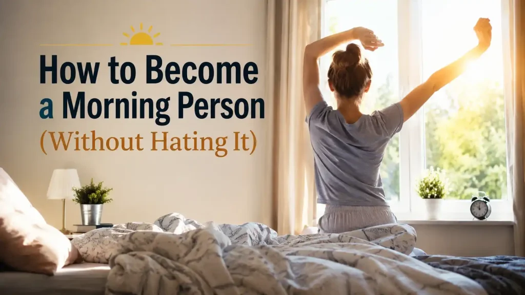 How to Become a Morning Person