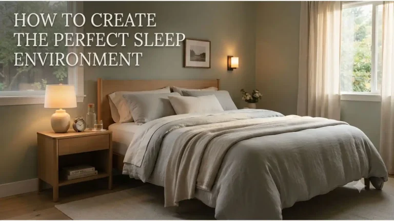 How to Create the Perfect Sleep Environment