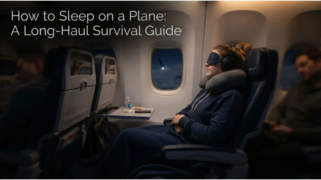 How to Sleep on a Plane