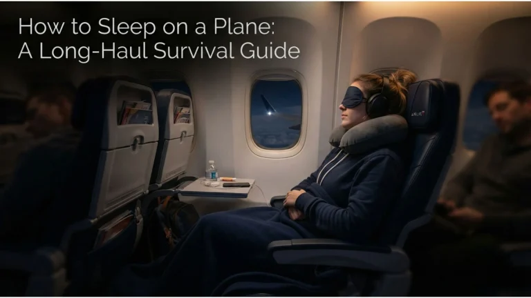 How to Sleep on a Plane