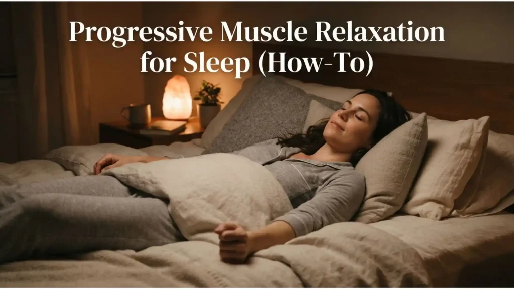 Progressive Muscle Relaxation For Sleep