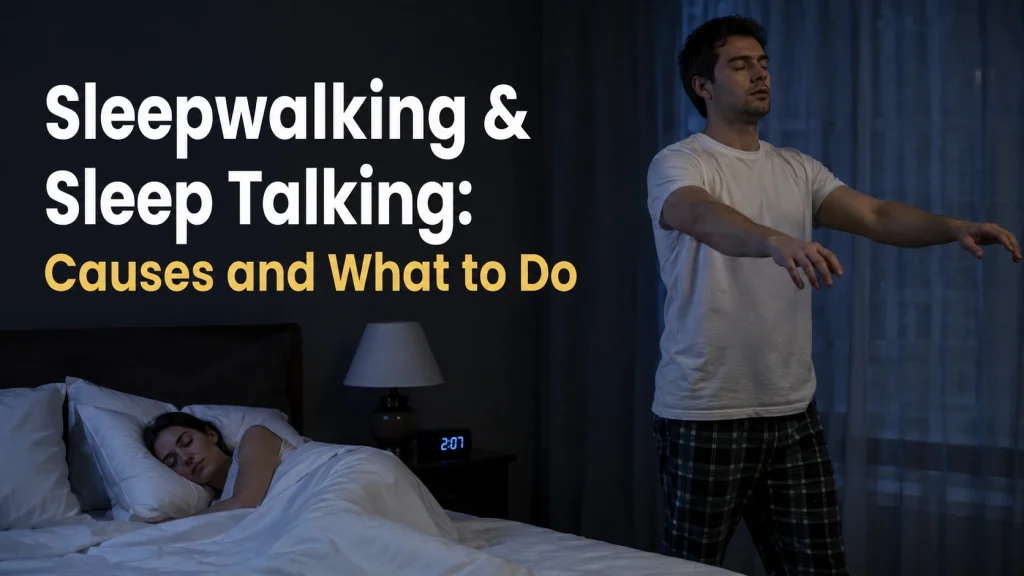 Sleepwalking Sleep Talking Causes and What to Do