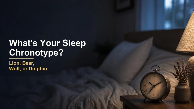 What's Your Sleep Chronotype? (Lion, Bear, Wolf, or Dolphin)