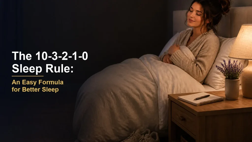The 10-3-2-1-0 Sleep Rule: An Easy Formula for Better Sleep