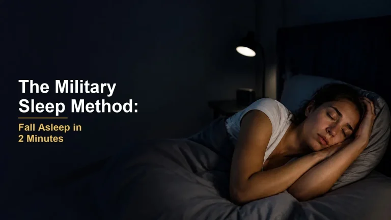 The Military Sleep Method: How to Fall Asleep in 2 Minutes
