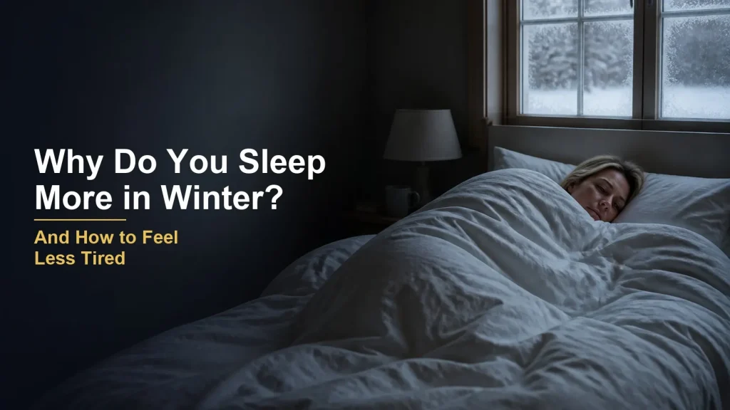 Why Do You Sleep More in Winter? (And How to Feel Less Tired)