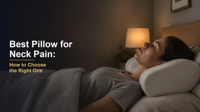 Best Pillow for Neck Pain: How to Choose the Right One