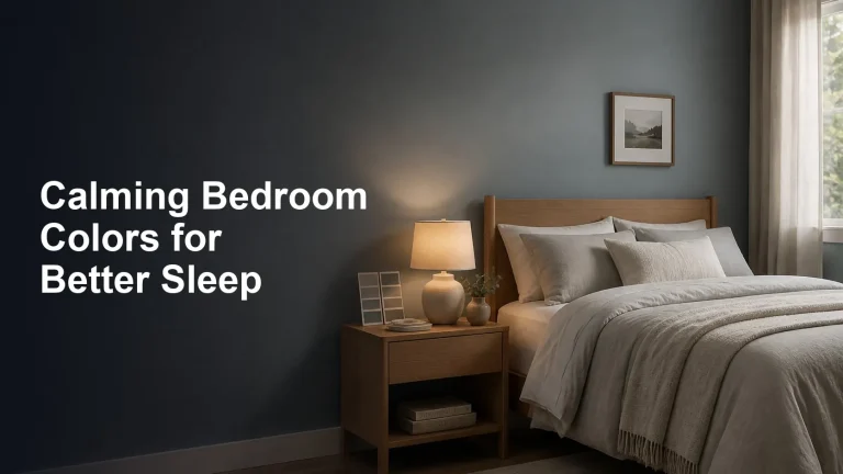 Calming Bedroom Colors for Better Sleep