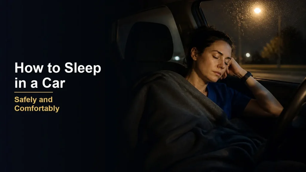 How to Sleep in a Car Safely and Comfortably