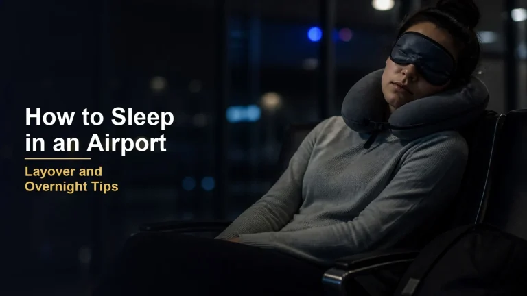 How to Sleep in an Airport (Layover and Overnight Tips)